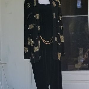 soft velvet like Black and Gold